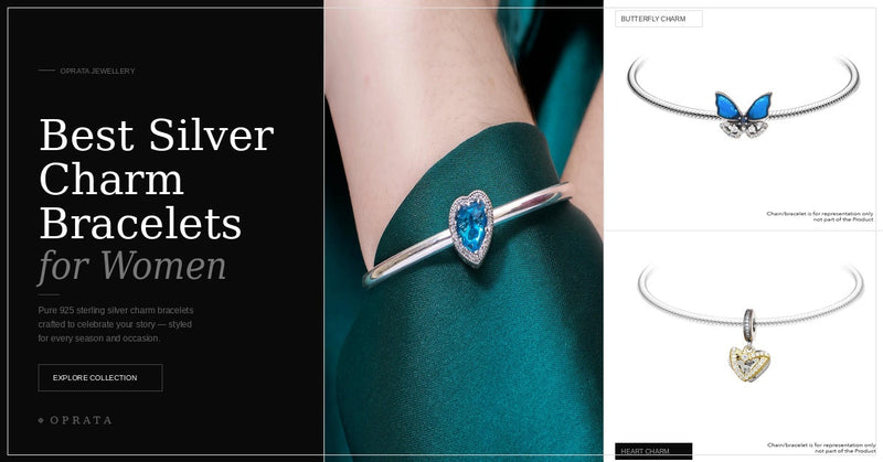 Best Silver Charm Bracelets for Women You Will Love