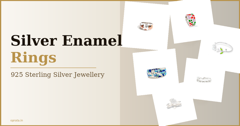 Top 10 Luxury Silver Enamel Rings For Women You Can’t Miss - OPRATA