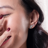 
  Buy Lanza Studs | 925 Silver Earrings for Women - GEN Z Online In India
