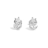 Viola Studs | 925 Silver Earrings for Women