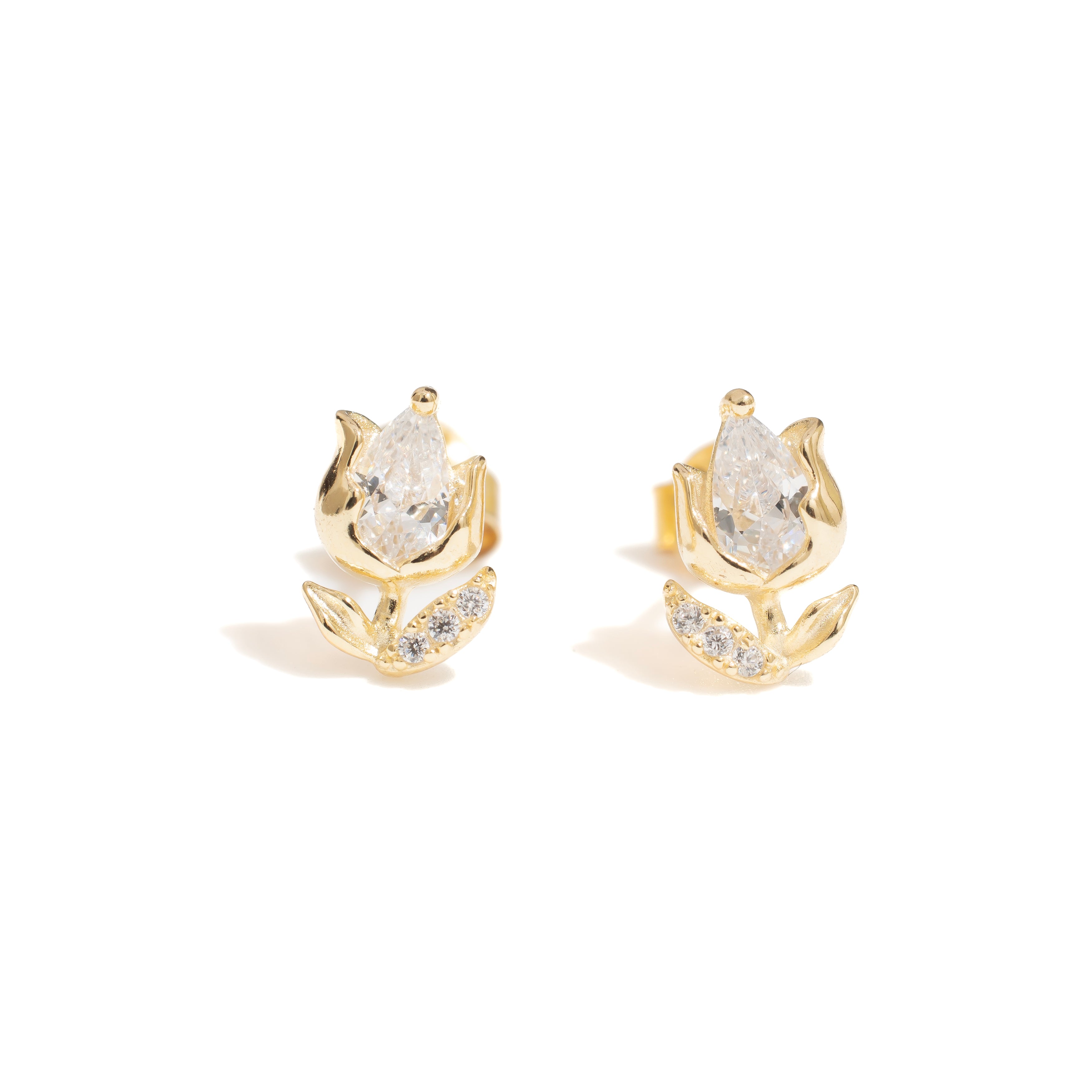 Viola Studs | 925 Silver Earrings for Women