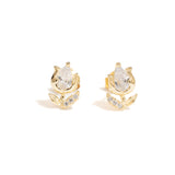Viola Studs | 925 Silver Earrings for Women