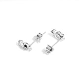 Viola Studs | 925 Silver Earrings for Women