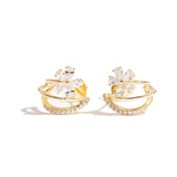 Vittoria Cuff Studs | Hallmark 925 Silver