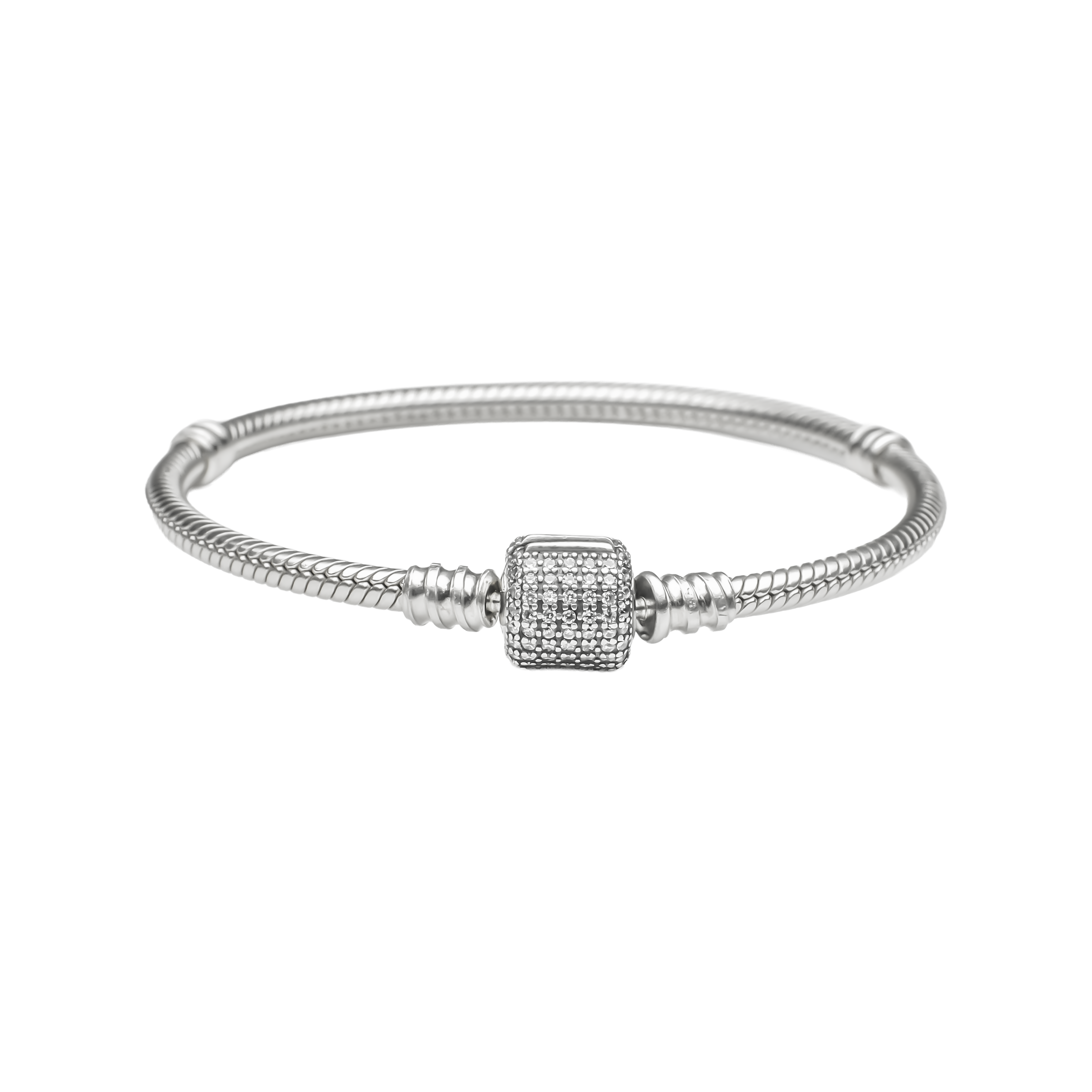 Snake Chain Charm Bracelet | 925 Silver Charm bracelets for Women