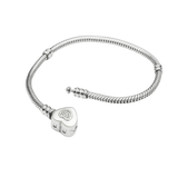 
Buy Snake Chain Charm Bracelet | 925 Silver Charm bracelets for Women Online In India at Oprata
