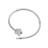 
Buy Snake Chain Charm Bracelet | 925 Silver Charm bracelets for Women Online In India at Oprata
