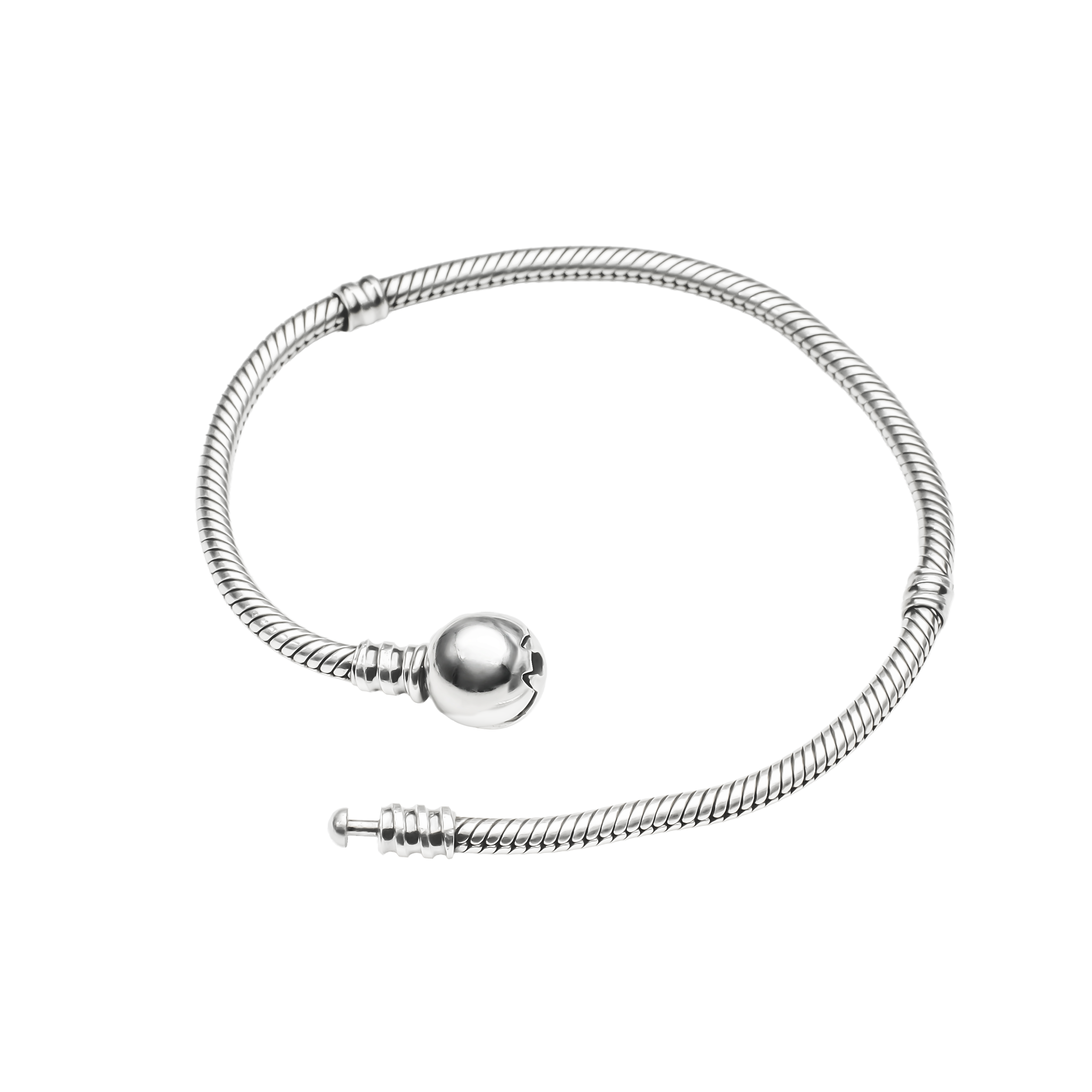 Snake Chain Charm Bracelet | 925 Silver Charm bracelets for Women