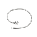 
Buy Snake Chain Charm Bracelet | 925 Silver Charm bracelets for Women Online In India at Oprata
