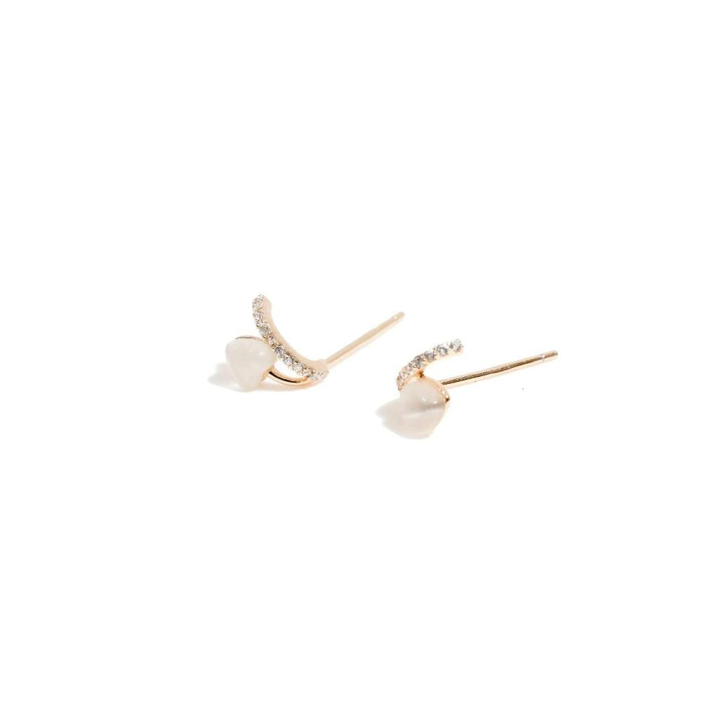 Adalgisa Studs | 925 Silver Earrings for Women
