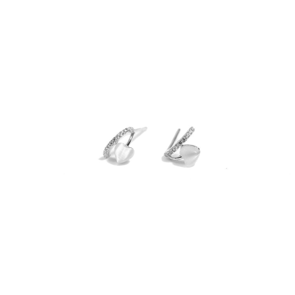 Adalgisa Studs | 925 Silver Earrings for Women