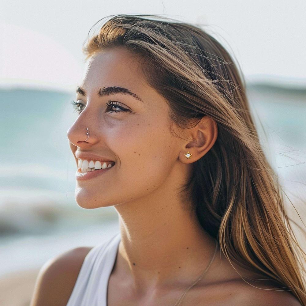 Adriana Studs | 925 Silver Earrings for Women