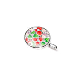 
Silver pendant, silver pendant for women, Beautiful Silver pendant, Oprata pendant, colorful pendant, 3d pendant

