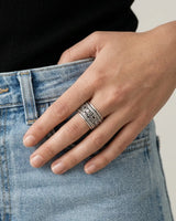 
  Buy Artistic Filigree Fluid | 925 Silver Ring for Women & Men Online In India at Oprata

