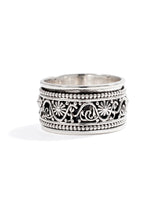 
  Buy Artistic Filigree Fluid | 925 Silver Ring for Women & Men Online In India at Oprata
