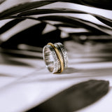 Silver ring, Spinner Ring, Silver ring for woman, Beautiful Silver ring, Oprata Rings, oxidised rings
