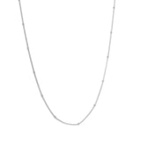 Beaded Cuban | 925 Silver chain for Pendant