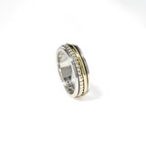 Silver ring, Spinner Ring, Silver ring for woman, Beautiful Silver ring, Oprata Rings, oxidised rings
