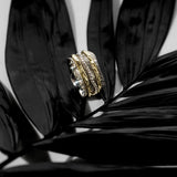 Silver ring, Spinner Ring, Silver ring for woman, Beautiful Silver ring, Oprata Rings, oxidised rings
