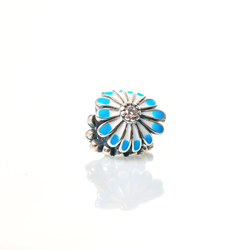 Diamond charms , Silver charms for woman, Beautiful Silver charms, Oprata charms, flower charms, Nature charms, Pearl charms