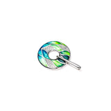 
  Silver pendant, silver pendant for women, Beautiful Silver pendant, Oprata pendant, colorful pendant, 3d pendant

