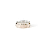 
  Buy Brushed Fluid | 925 Silver Couple Ring Online In India at Oprata
