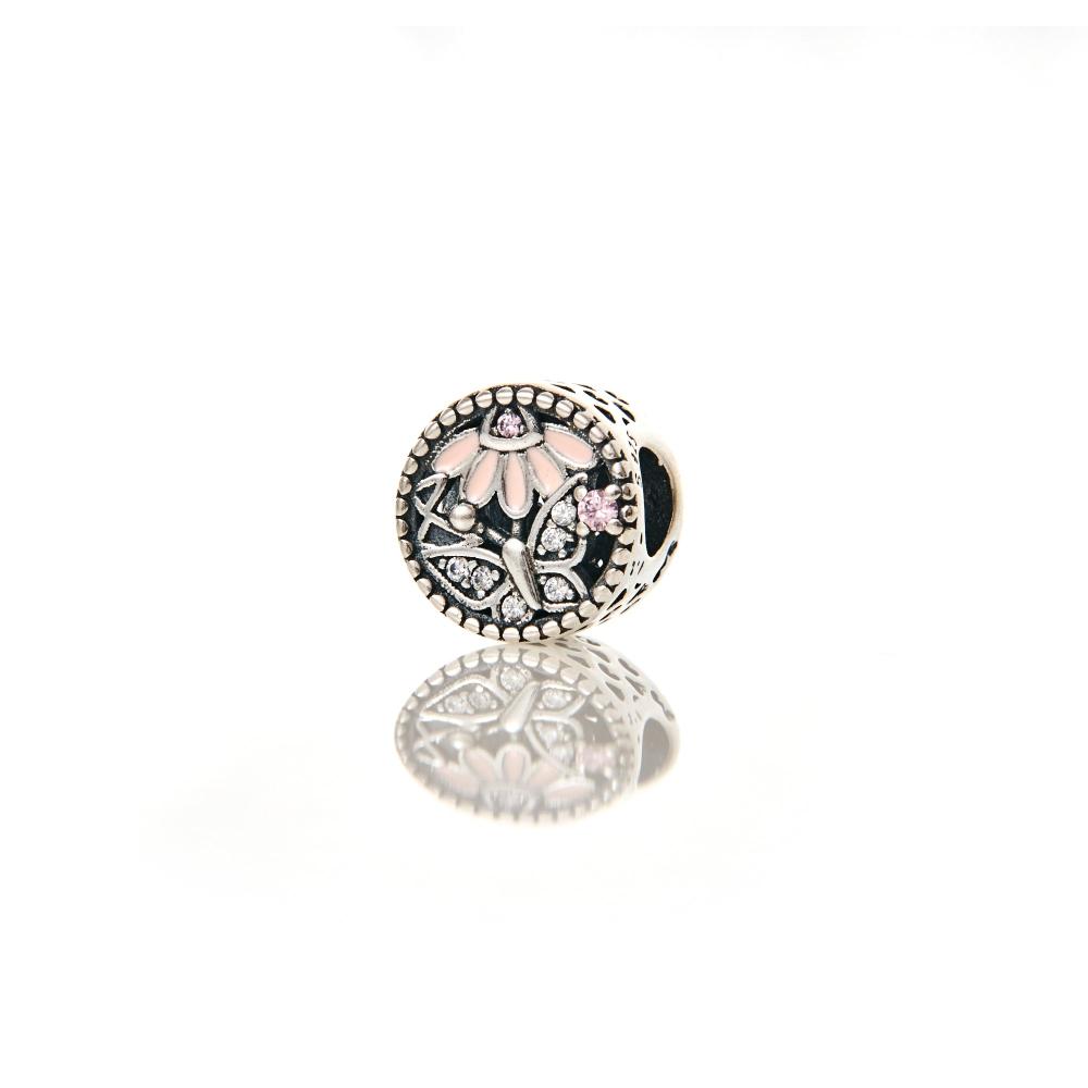 Diamond charms , Silver charms for woman, Beautiful Silver charms, Oprata charms, flower charms, Nature charms, Pearl charms