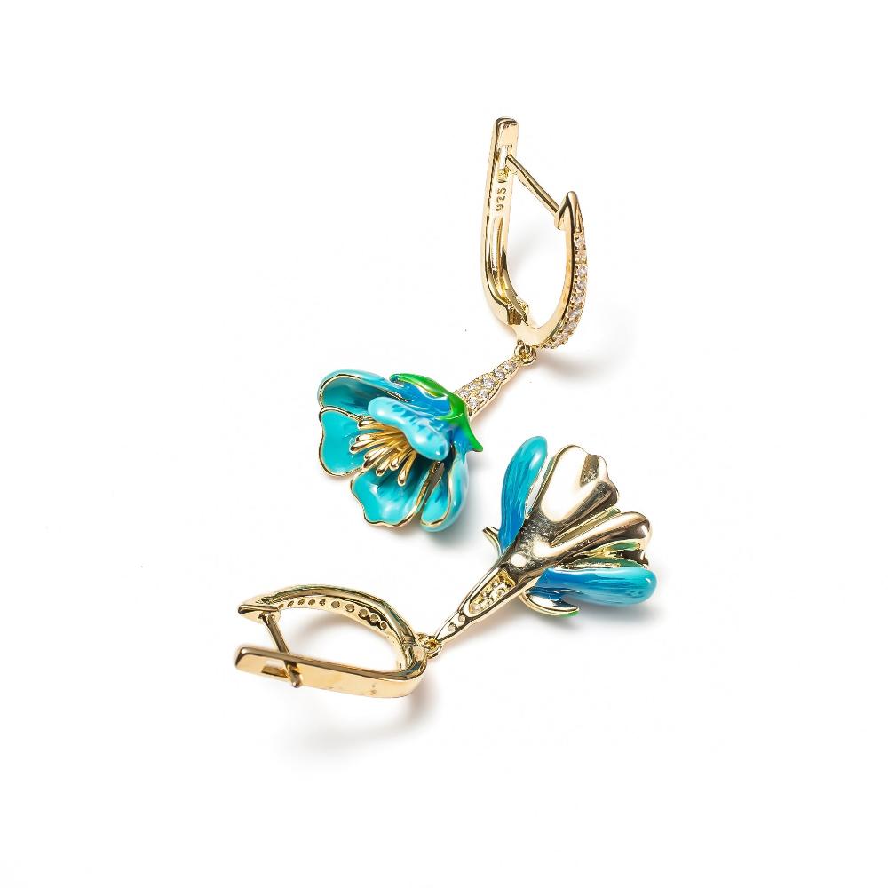 Clementine Danglers | 925 Silver Earrings for Women