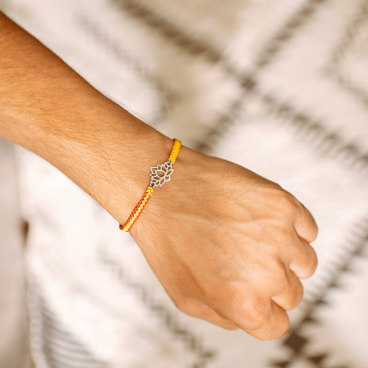Divine Lotus Rakhi | Pure 925 Silver for a Bond That Lasts forever