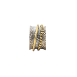 Gold Rolo Fluid | 925 Silver Ring for Women & Men