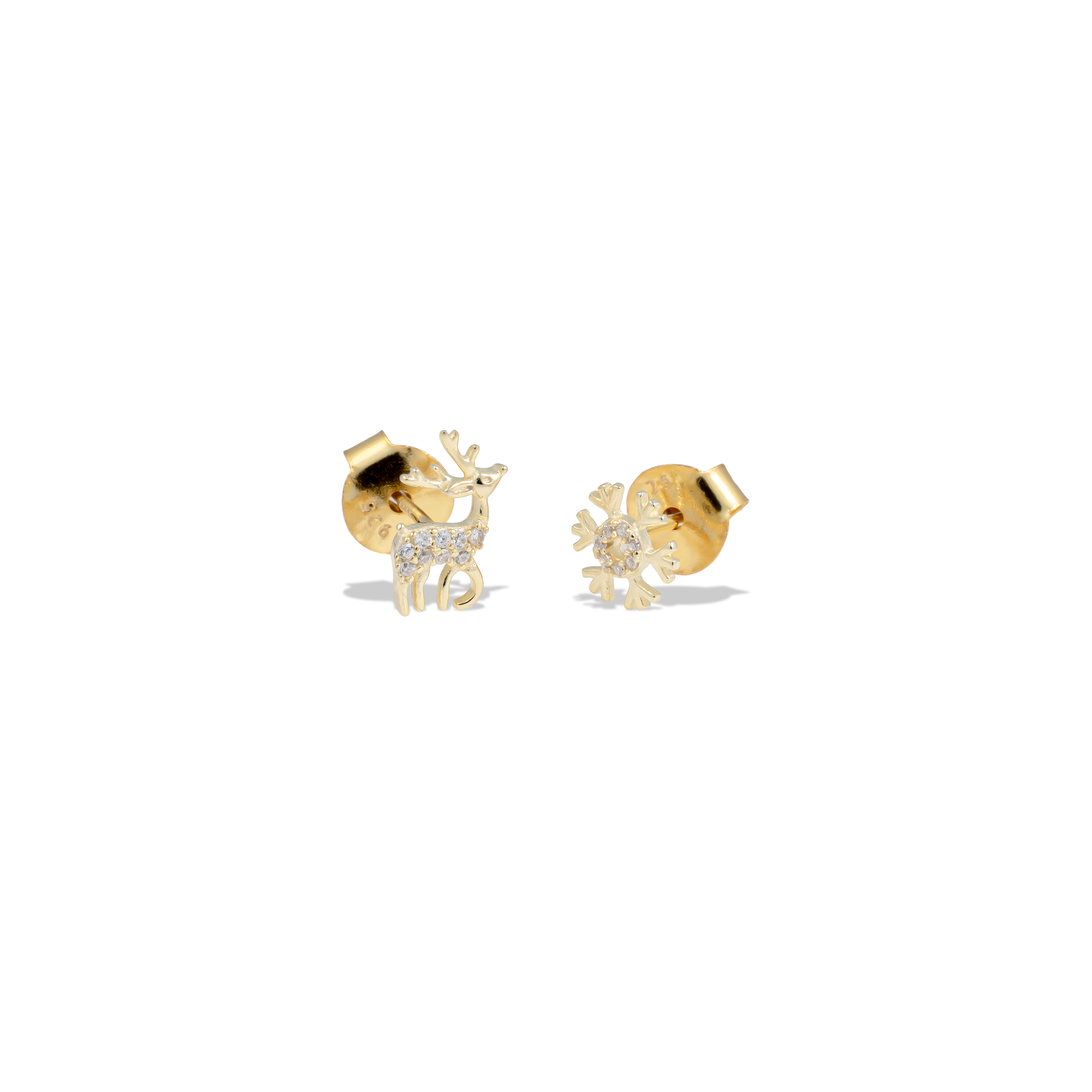 Bambi Studs | 925 Silver Earrings for Women