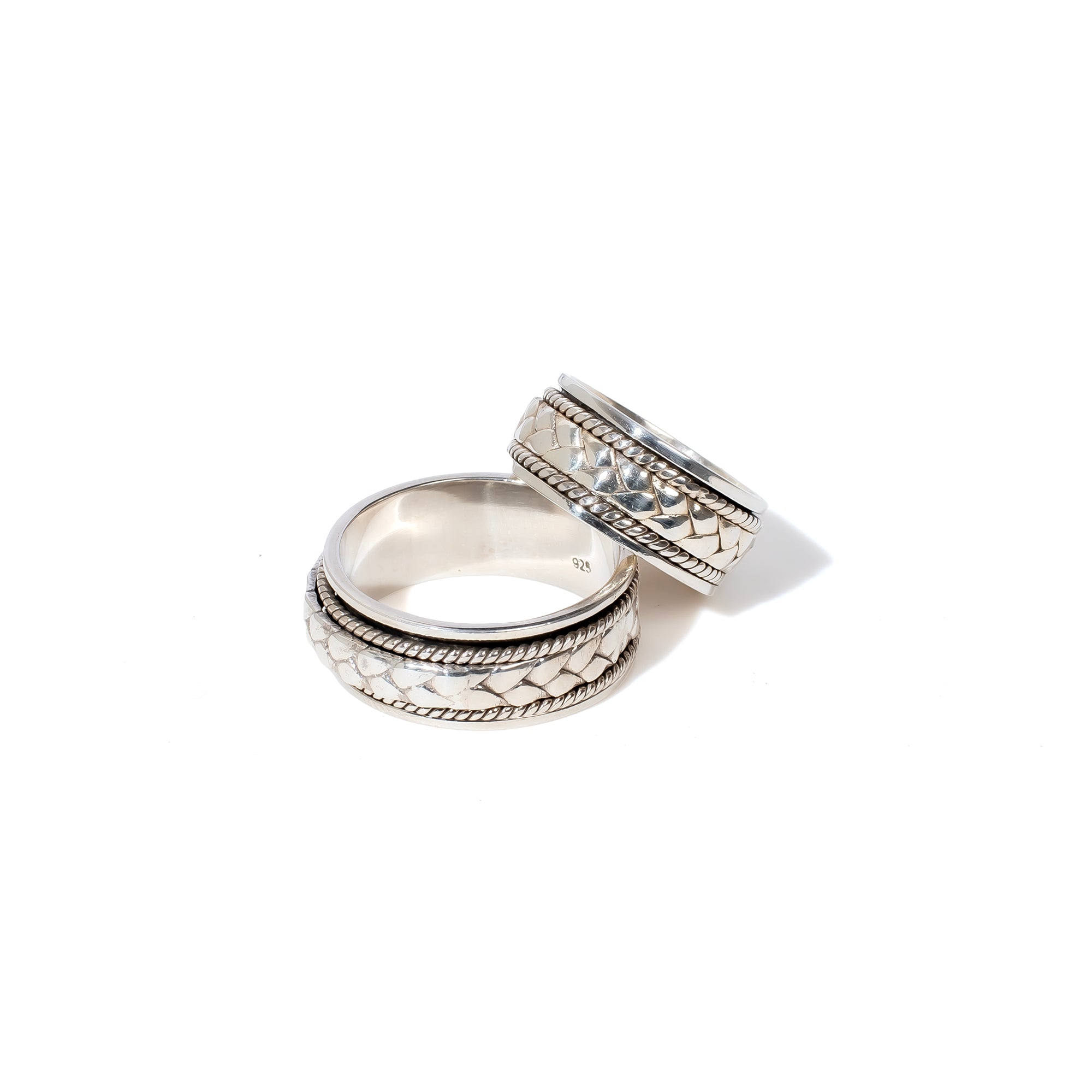 Stonebraid Fluid | 925 Silver Couple Ring
