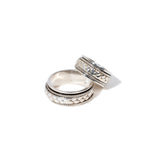 Stonebraid Fluid | 925 Silver Couple Ring