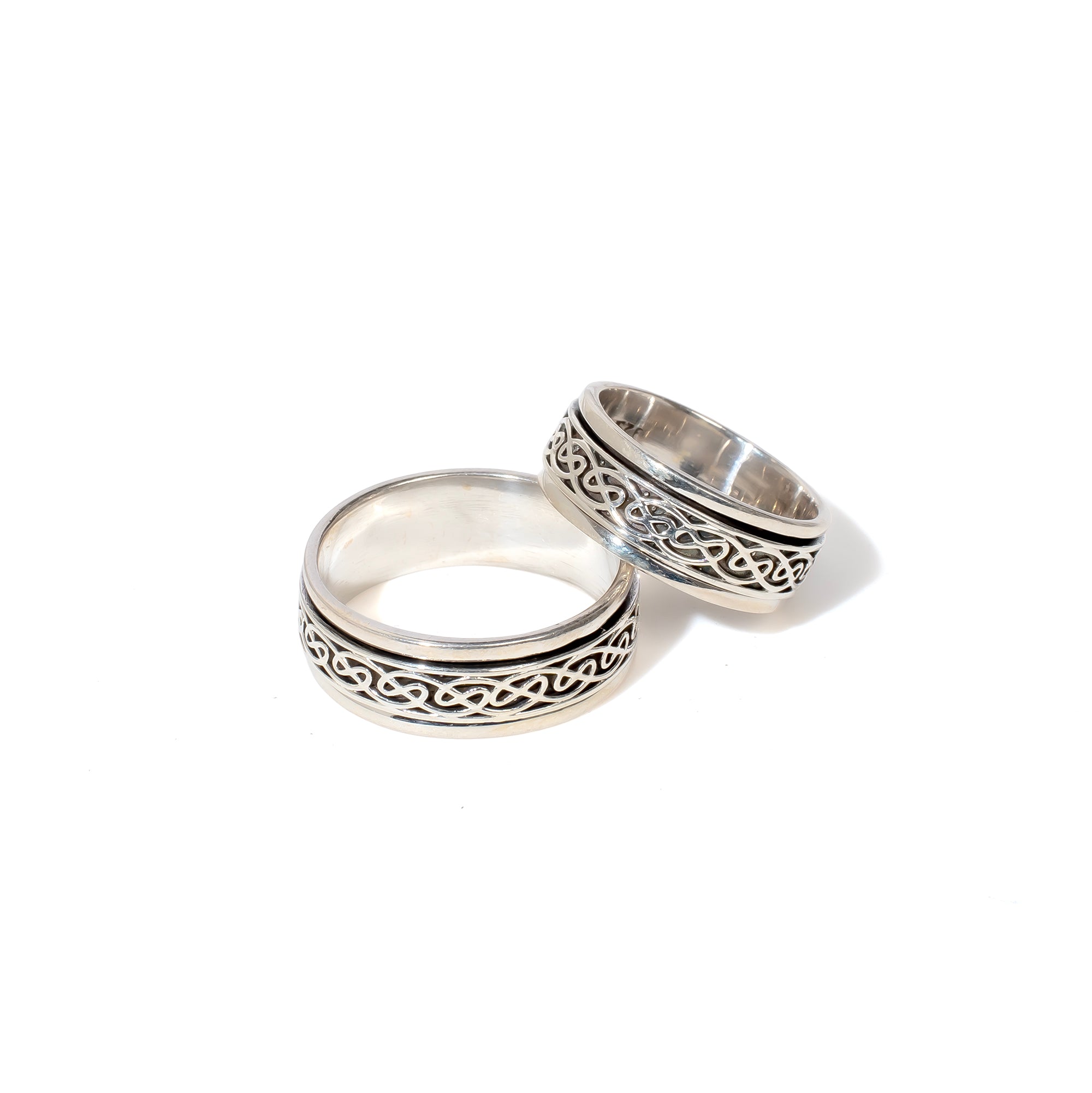 Bythol Fluid | 925 Silver Couple Ring