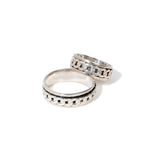 Ironbind Fluid | 925 Silver Couple Ring