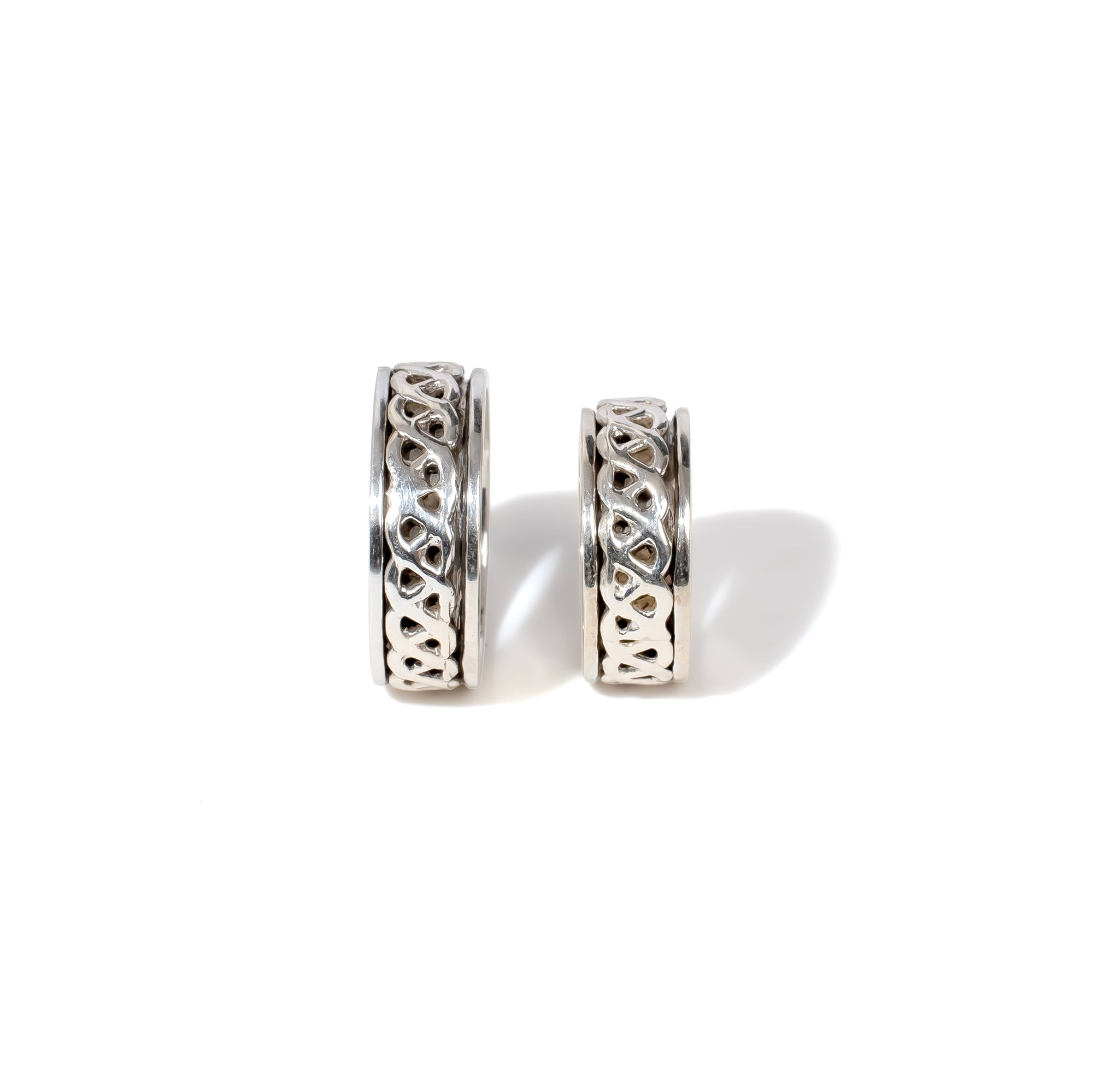 Everbraid Fluid | 925 Silver Couple Ring