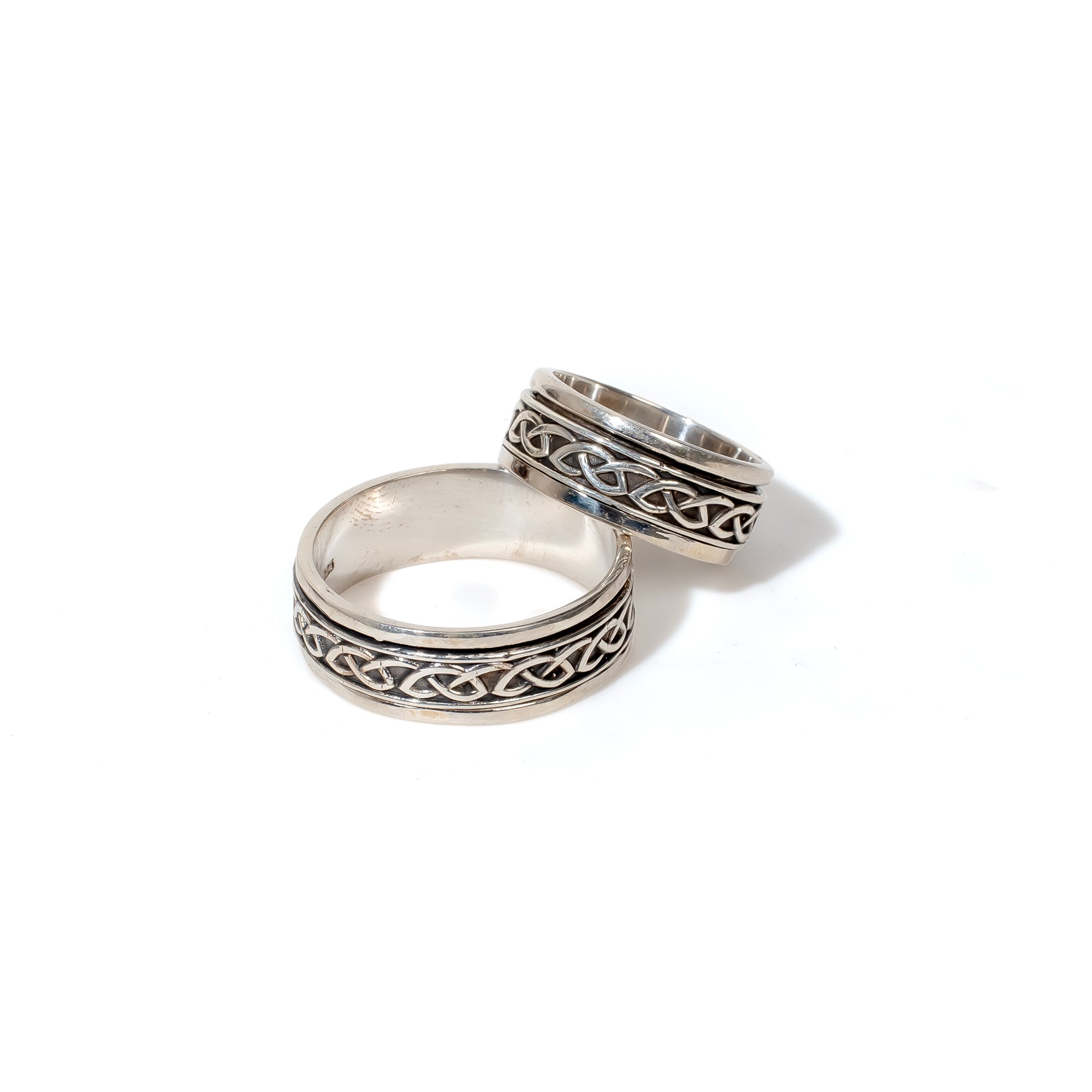 Triskele Fluid | 925 Silver Couple Ring
