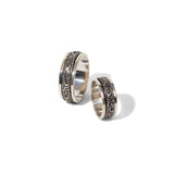 Valevine Fluid | 925 Silver Couple Ring
