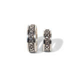 
Claddagh Fluid | 925 Silver couple Rings
