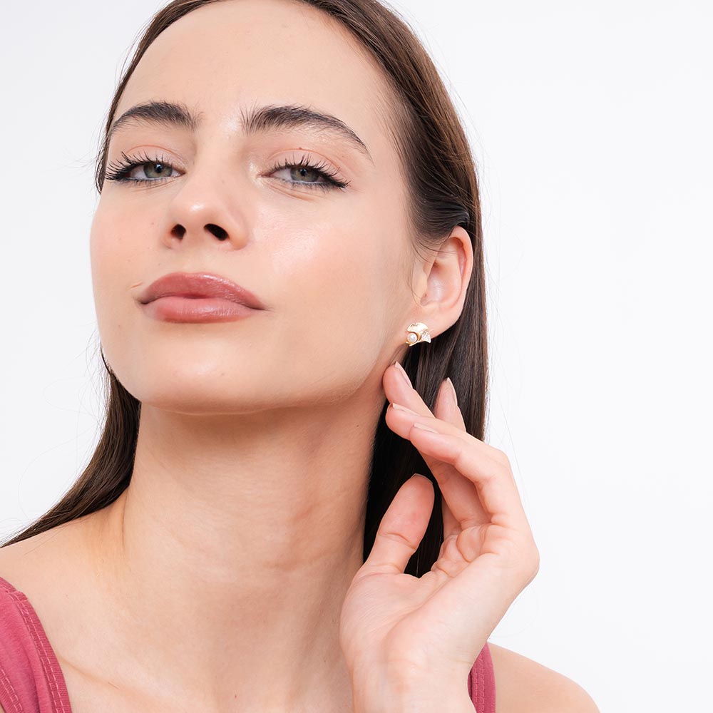 Pippa Studs | 925 Silver Earrings for Women