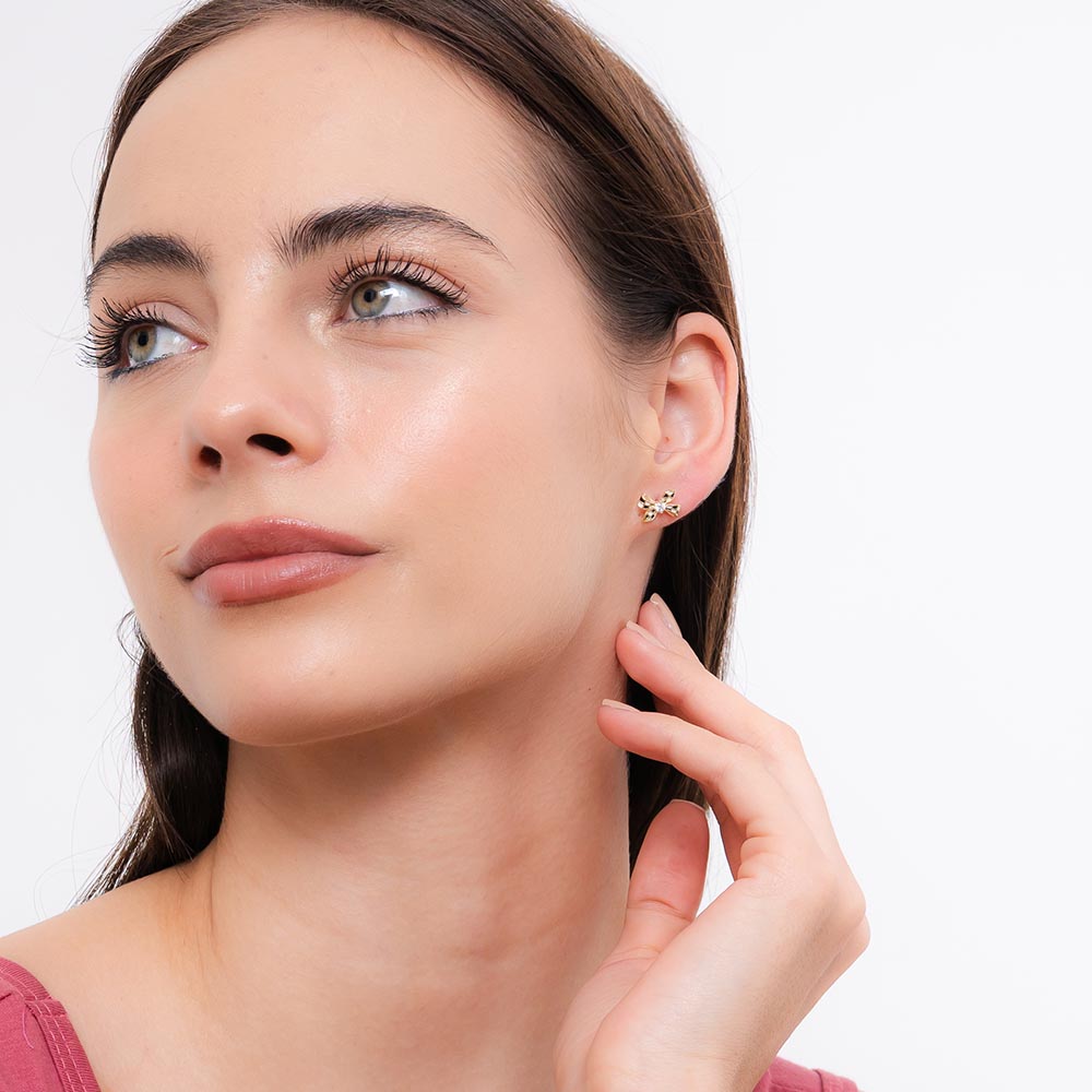 Georgia Studs | 925 Silver Earrings for Women