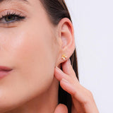 Carmela Studs | 925 Silver Earrings for Women