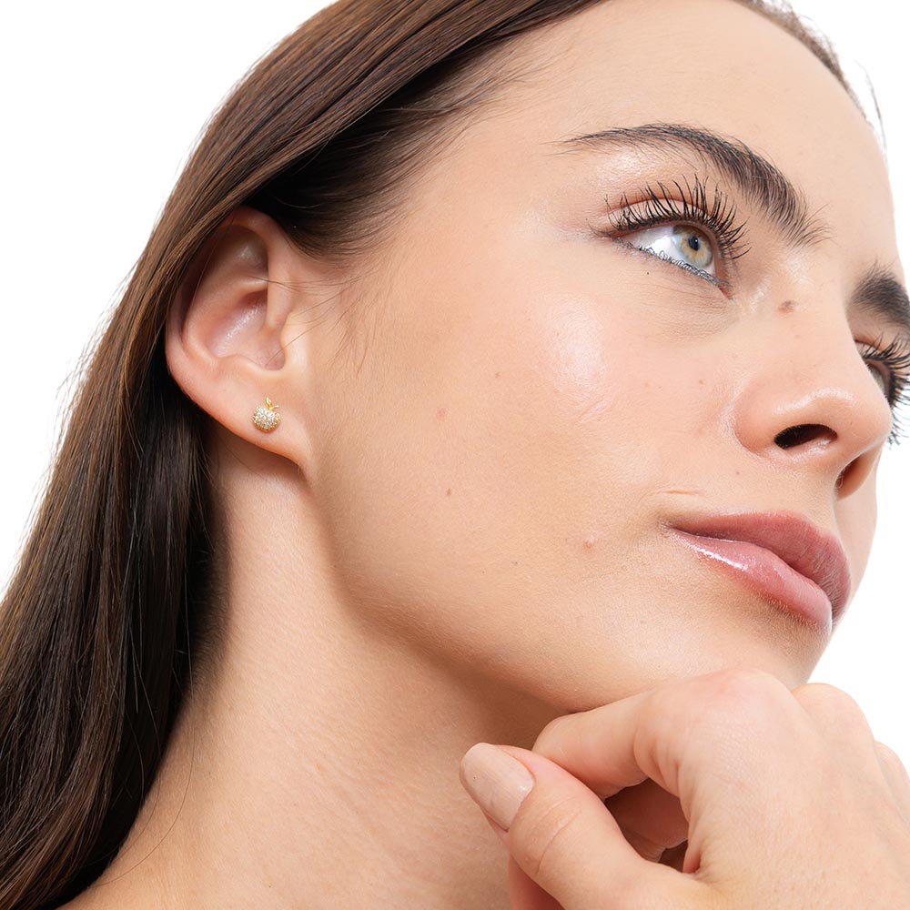 Eleonora Studs | 925 Silver Earrings for Women