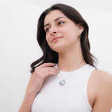 Violette | 925 Silver Earrings and Pendant set for Women