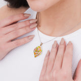 Monet | 925 Silver Earrings and Pendant set for Women