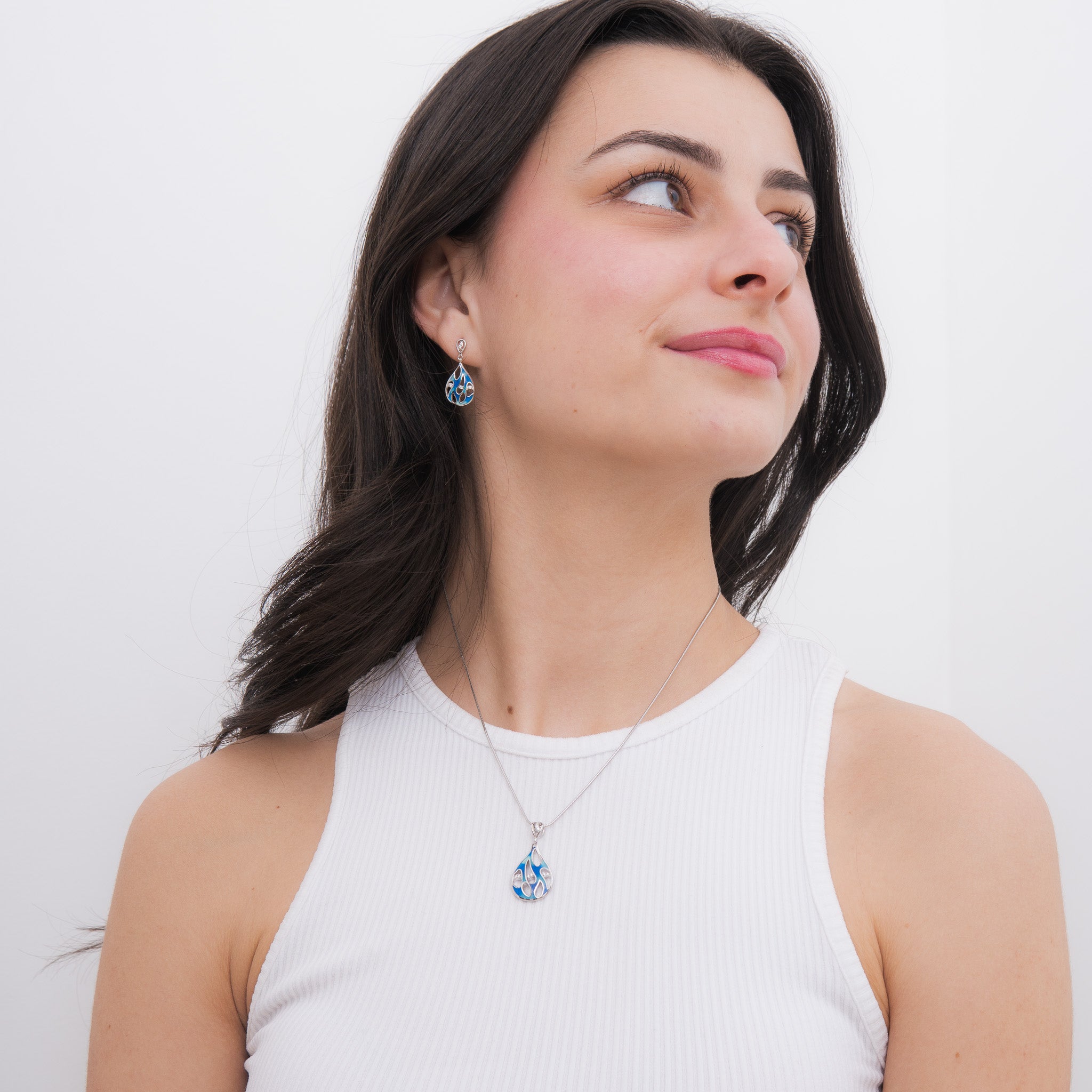 Mallory Danglers | 925 Silver Earrings for Women