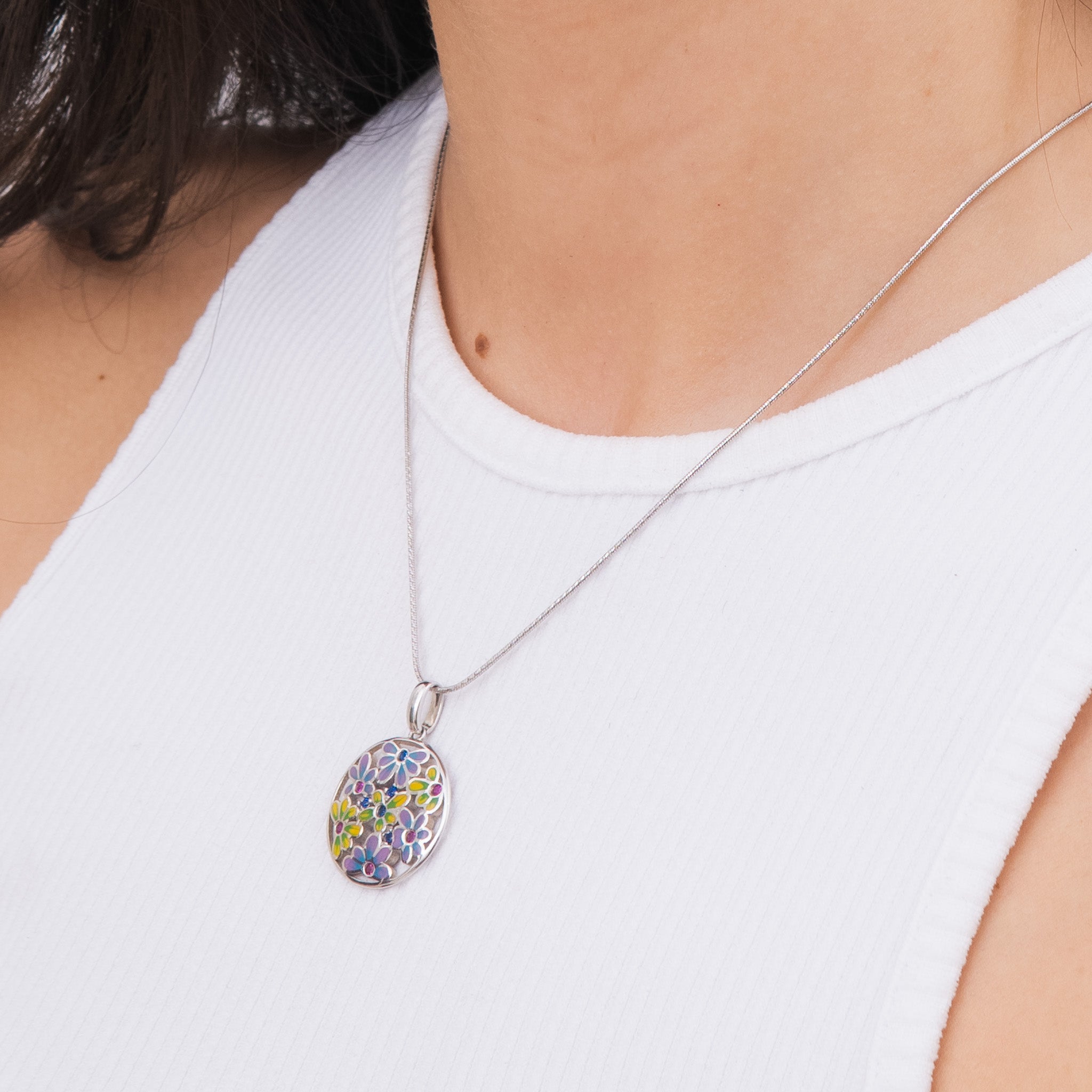 Courtney | 925 Silver Pendant for Women