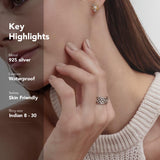 
  Buy Everbraid Fluid | 925 Silver Ring for Women & Men - ALL RINGS Online In India
