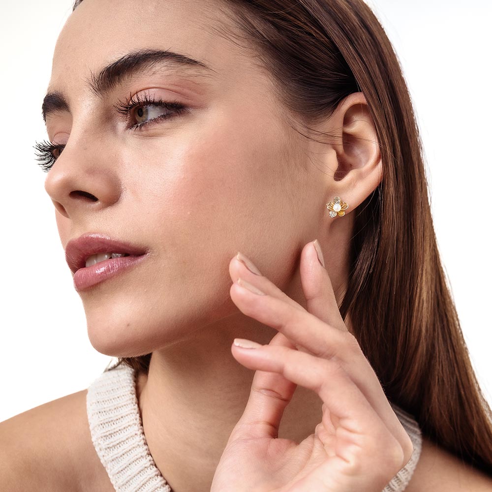 Luna Studs | 925 Silver Earrings for Women