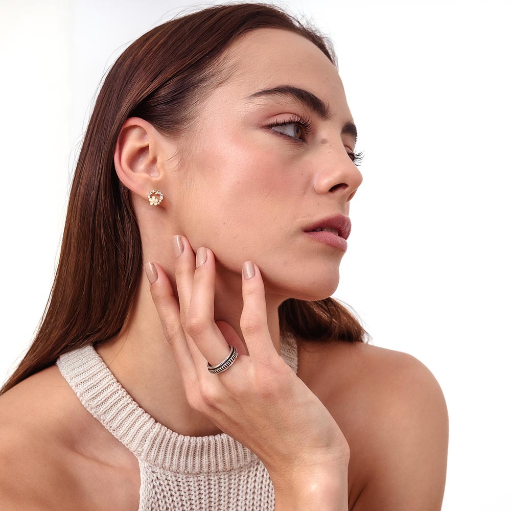 Piera Studs | 925 Silver Earrings for Women